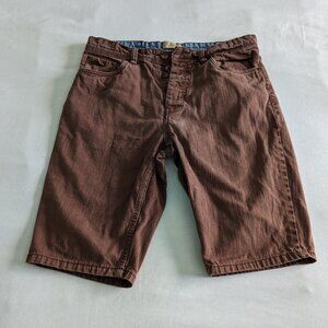 Splash DNM Jean Shorts Brown denim